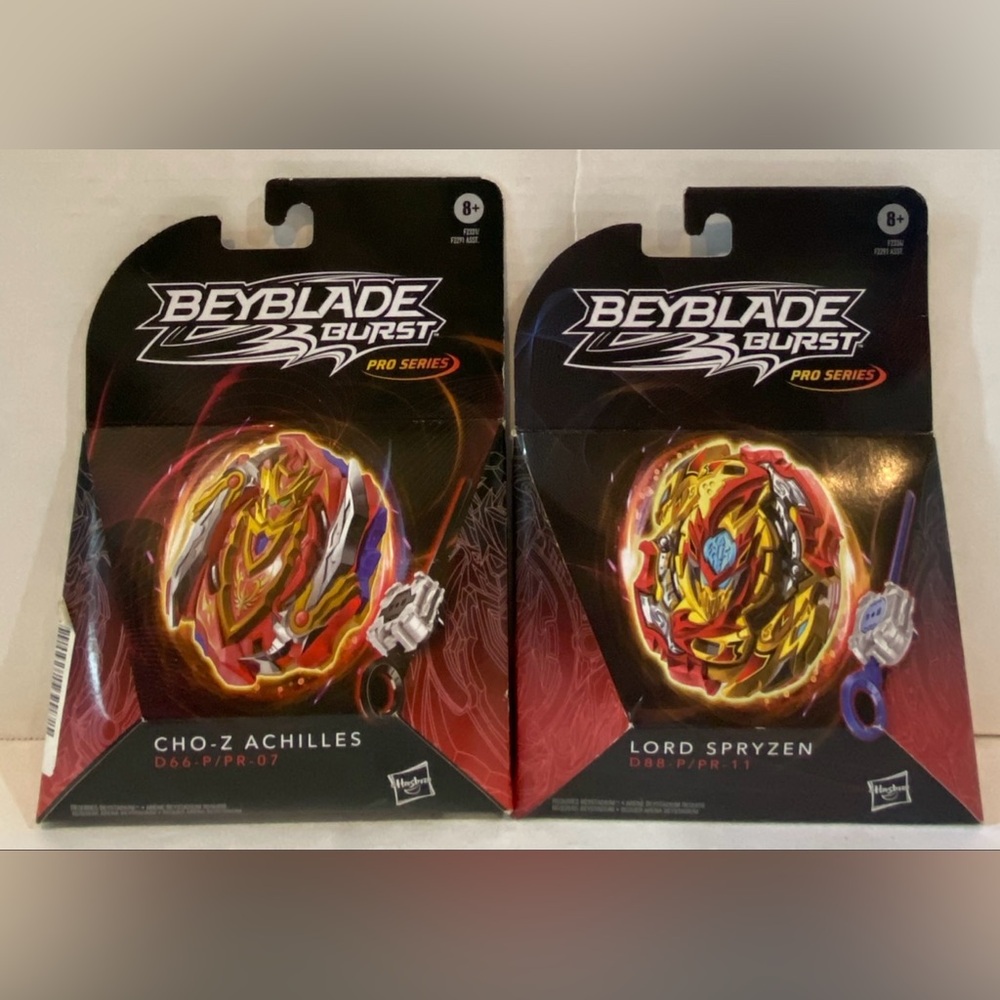 Hasbro Beyblade Burst Pro Series Cho-Z Achilles & Lord Spryzen Set